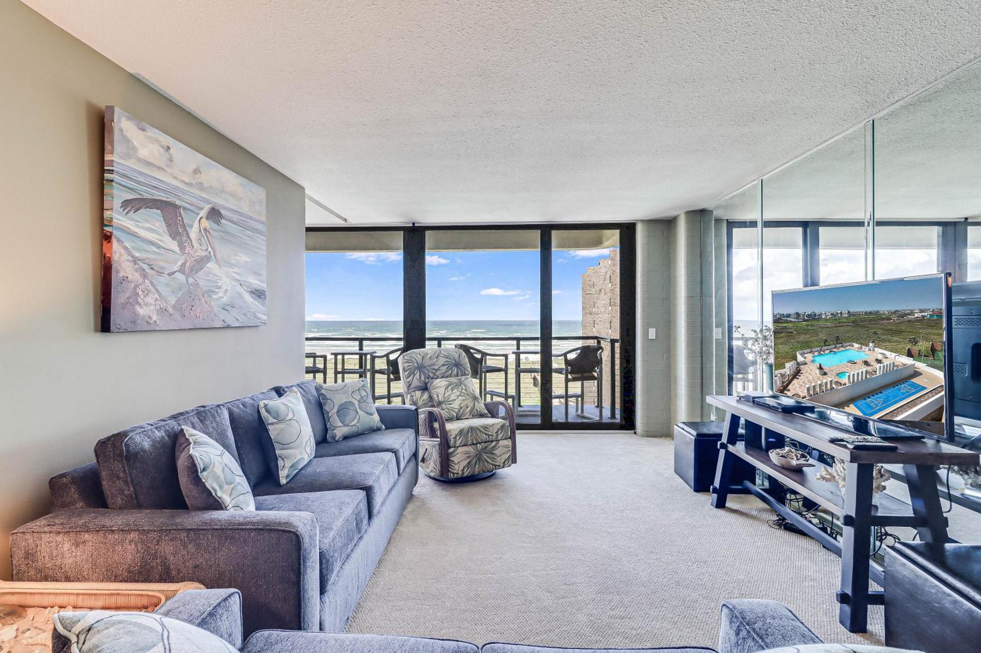 Sunrises And Ocean Views In This 2 Bedroom 2 Bath Порт Арансас Екстериор снимка