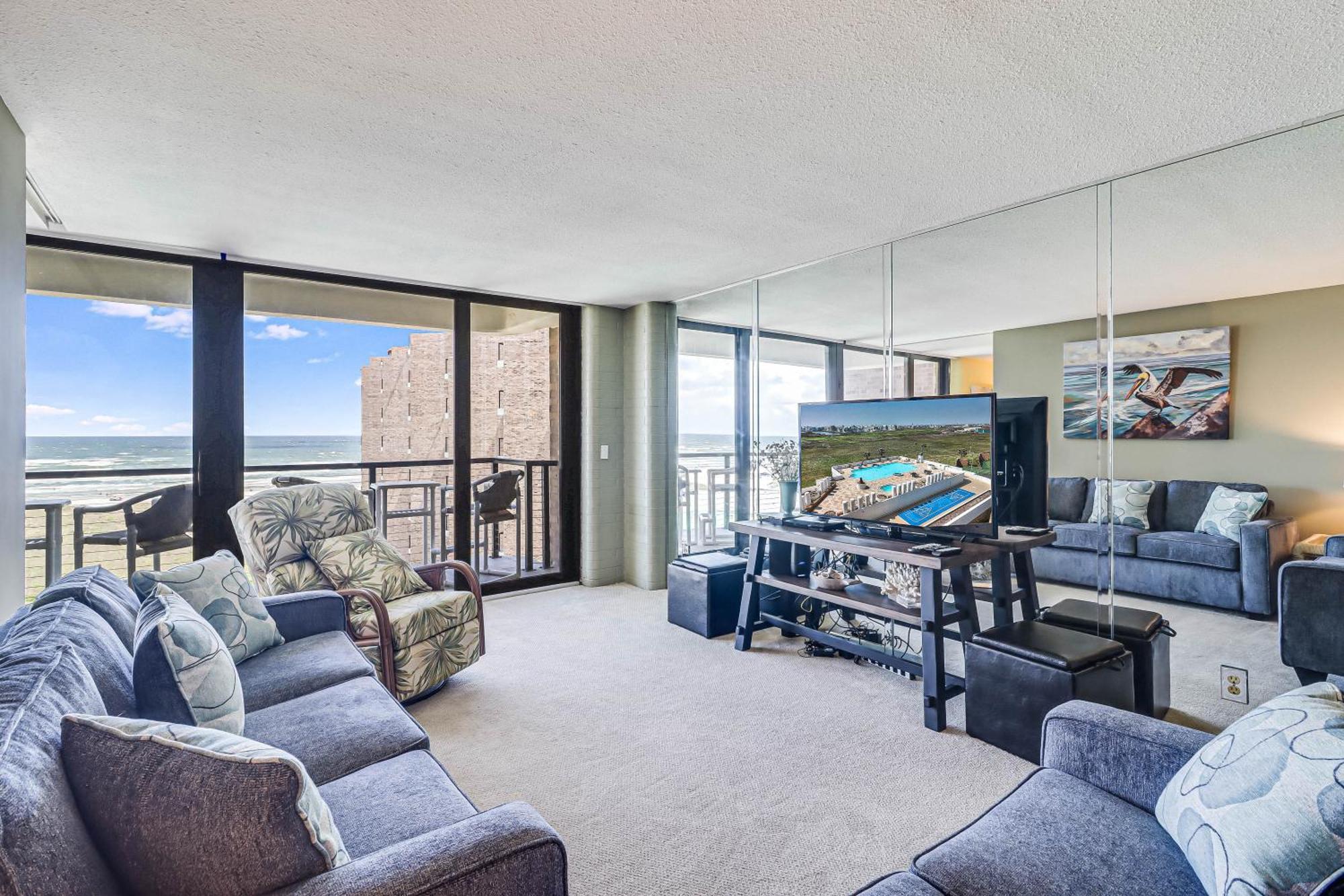 Sunrises And Ocean Views In This 2 Bedroom 2 Bath Порт Арансас Екстериор снимка